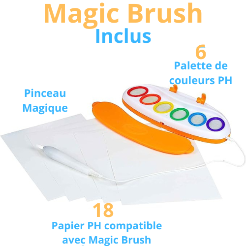 Magic Brush - Kit de Peinture Sans Traces